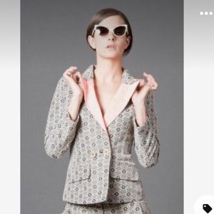 Nuvula blazer grey pink jacket blazer